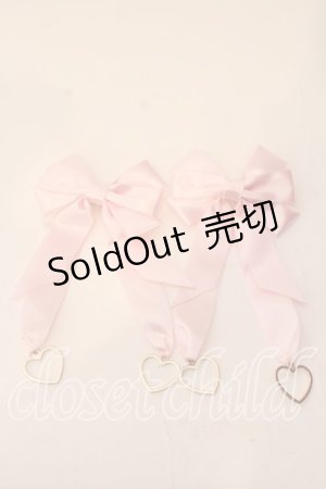 画像: melonDOLL / ときめきりぼん  ピンク O-25-12-26-033-LO-AC-IG-OS