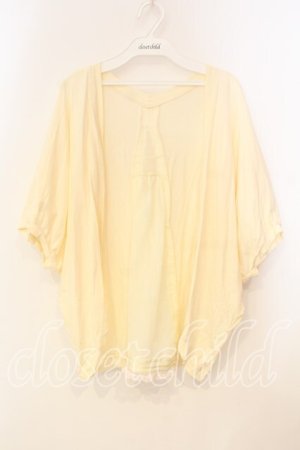 画像: Franche Lippee / バックリボンドルマンカーディガン M キナリ O-25-12-29-044-LO-TO-OW-OS