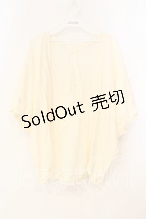 画像: Franche Lippee / バックリボンドルマンカーディガン M キナリ O-25-12-29-044-LO-TO-OW-ZT403