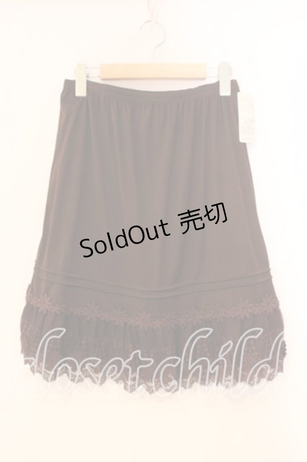 画像1: axes femme / ペチスカートミドル M ブラウン O-25-12-29-078-AX-SK-IG-ZT512 (1)