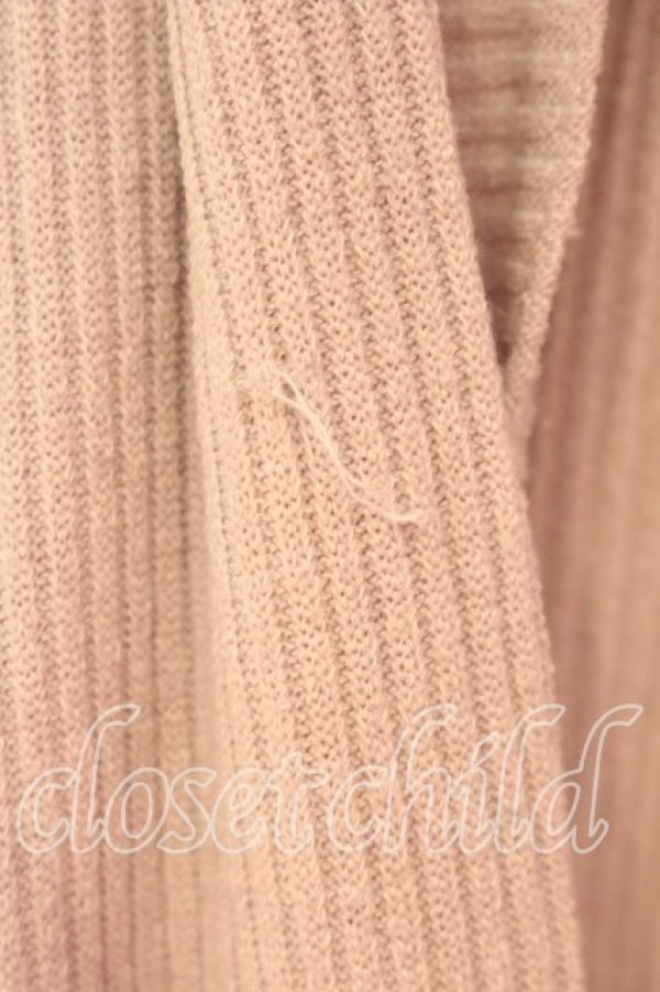 画像2: axes femme / 後ろレースアップトッパーカーディガン  グレー O-25-12-29-081-AX-TO-IG-OS (2)