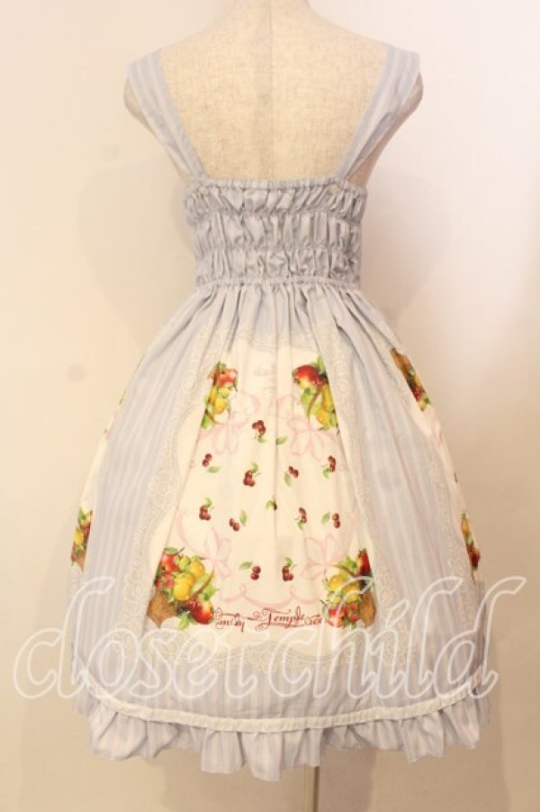 画像4: Emily Temple cute / Fruitバスケットノースリーブワンピース M グレー O-25-12-29-008-ET-OP-OW-OS (4)