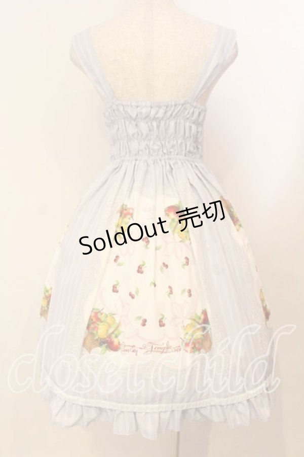 画像4: Emily Temple cute / Fruitバスケットノースリーブワンピース M グレー O-25-12-29-008-ET-OP-OW-OS (4)