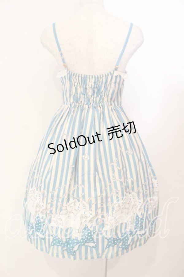 画像4: Emily Temple cute / Cookie pop ノースリーブワンピース  ブルー O-25-12-29-009-ET-OP-OW-OS (4)