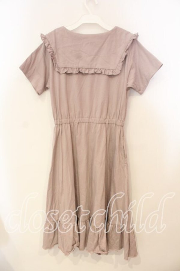 画像2: merry jenny / フリルセーラーカラーカットワンピース F ピンク O-25-12-29-017-LO-OP-OW-OS (2)