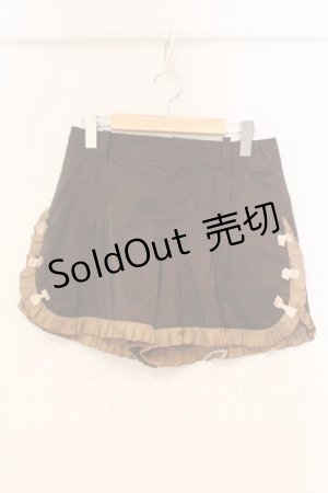 画像: Emily Temple cute / プチリボンサテンショートパンツ  ブラウン O-25-12-29-031-ET-PA-OW-OS