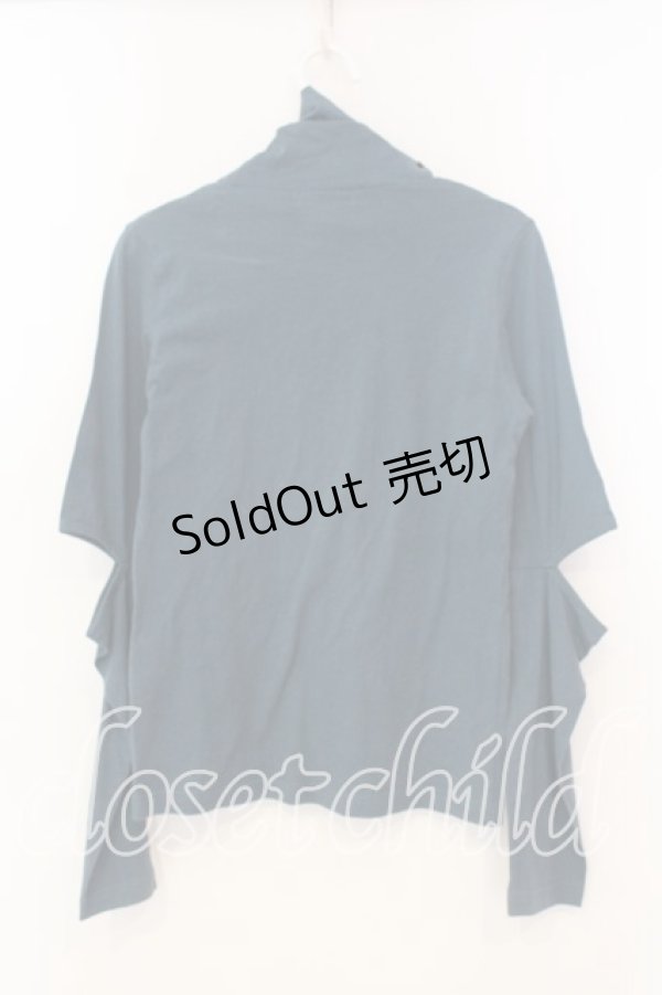 画像3: PEACE NOW / カットハイネックカットソー  ターコイズ O-25-12-30-049-PU-TO-IG-OS (3)