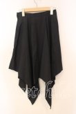 画像2: PEACE NOW / /ランダムカットスカート  ブラック O-25-12-30-052-PU-SK-IG-OS (2)
