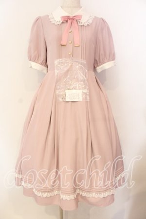 画像: Amavel / Mademoiselle Reverieワンピース F ピンク O-25-12-30-063-CA-OP-OW-ZT360