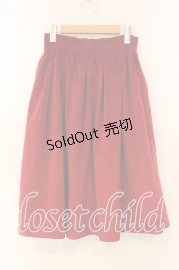 画像1: Mayla classic / Laprinp girls' schoolスカート F ワイン O-25-12-30-067-0-SK-OW-OS (1)