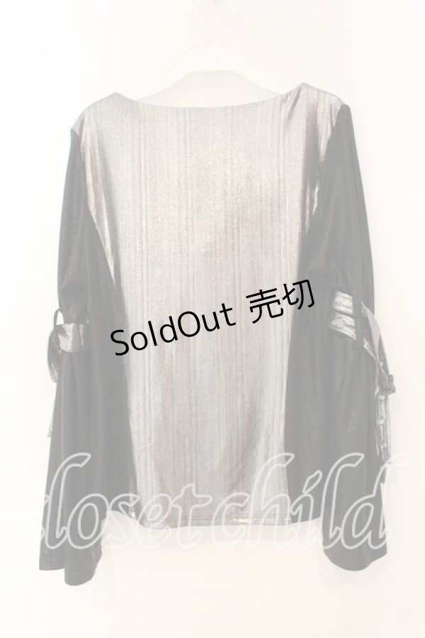 画像4: Qutie Frash / 胸開きカットソー  シルバー O-25-12-30-074-QU-TO-OW-ZI (4)