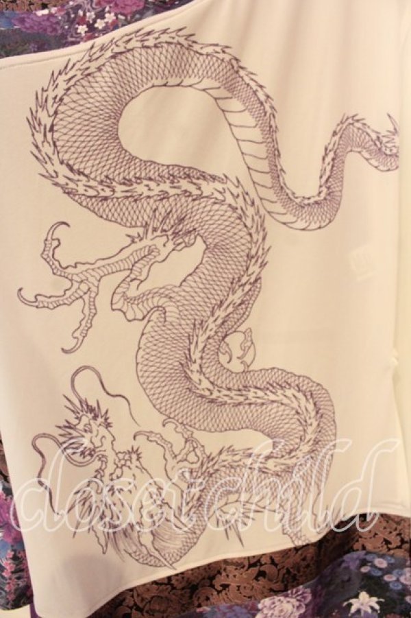 画像3: Qutie Frash / 肩あき着物カーデ  パープル O-25-12-30-075-QU-TO-OW-OS (3)