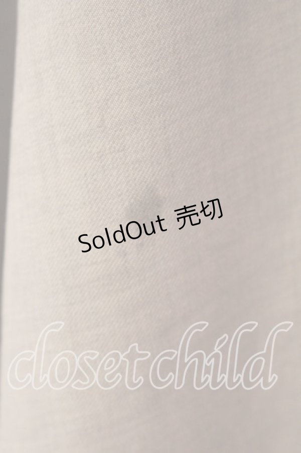 画像2: m petit by misako / レースセーラーワンピース 3L グレー O-25-12-30-087-LO-OP-OW-OS (2)