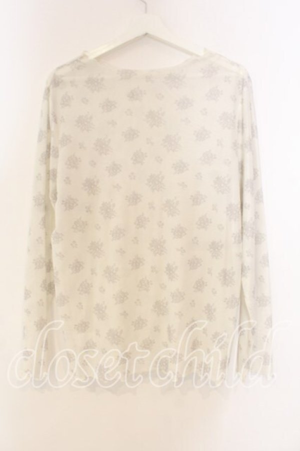 画像3: m petit by misako / 花柄シアープルオーバー 3L アイボリー O-25-12-30-089-LO-TO-OW-OS (3)