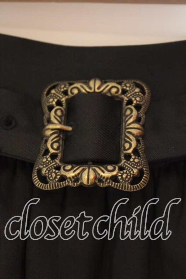 画像2: axes femme / ボリュームティアードスカート F クロ O-25-12-30-094-AX-SK-OW-OS (2)