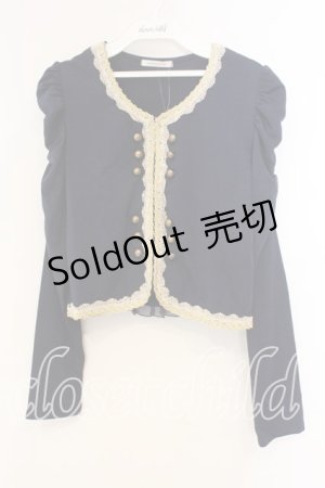 画像: axes femme / ナポレオン風カーデ M ネイビー O-25-12-30-105-AX-TO-OW-OS