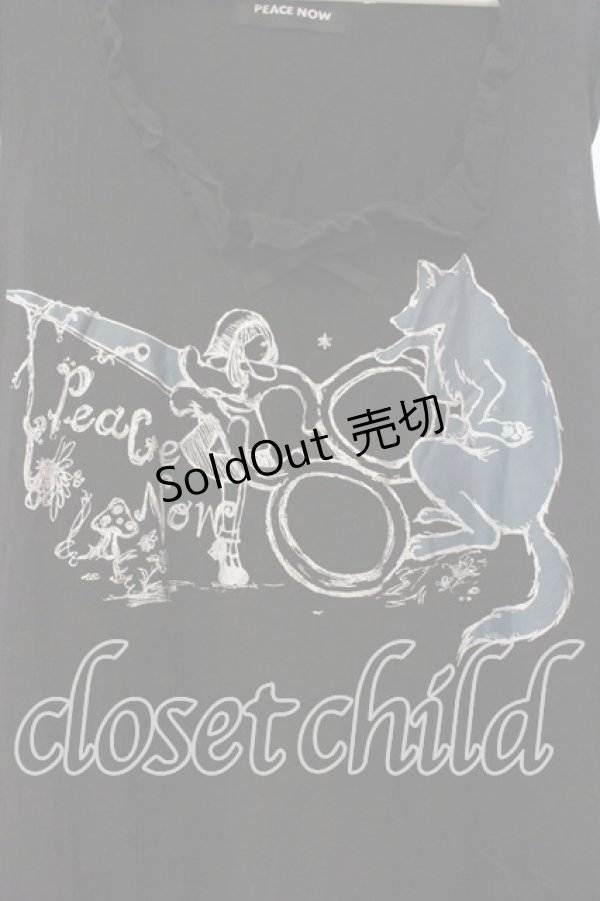 画像2: PEACE NOW / ラメptロングタンク M ブラック O-25-12-30-114-PU-TO-OW-OS (2)