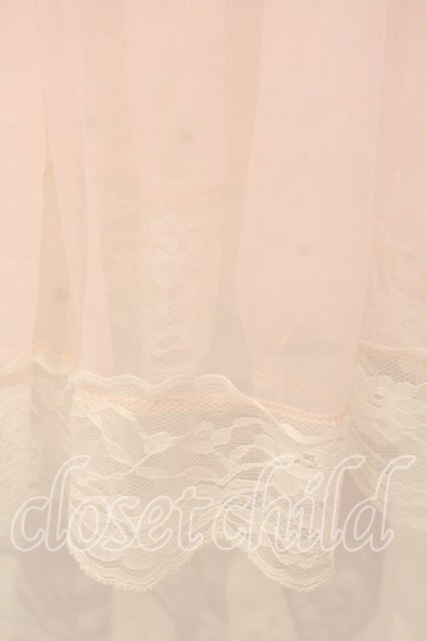 画像3: Swankiss / 重ねシフォンレースアップワンピース  ピンク O-25-12-30-009-CA-OP-YM-OS (3)