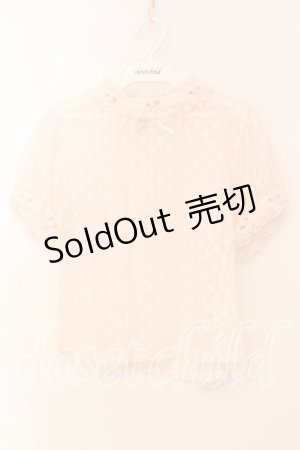 画像: Swankiss / 総レーストップス F ピンク O-25-12-30-010-CA-TO-YM-ZT0104P