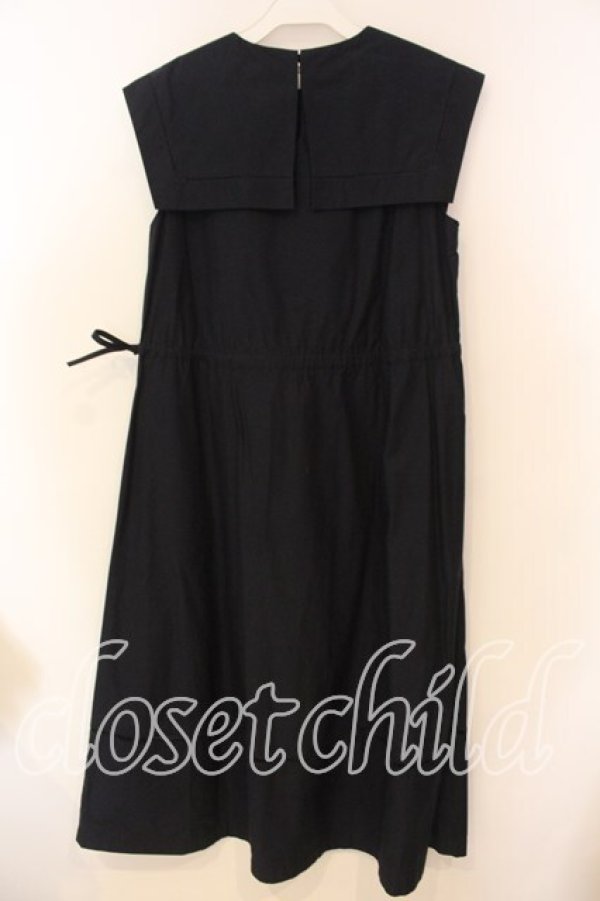 画像4: Jane Marple Dans Le Salon / Vintage marine collar dress ドレス M ネイビー O-25-12-30-017-JM-OP-IG-OS (4)