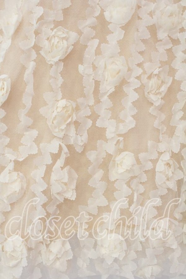 画像2: Favorite / ローズモチーフプルオーバー  アイボリー O-25-12-30-031-LO-TO-IG-OS (2)