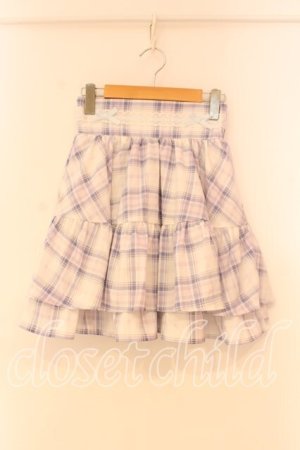 画像: Alice Mashiro / TT*MAティアードミニスカート M ラベンダー O-26-01-05-036-0-SK-OW-ZT0107X