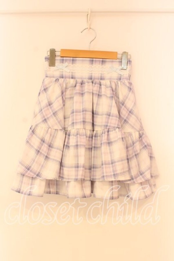 画像1: Alice Mashiro / TT*MAティアードミニスカート M ラベンダー O-26-01-05-036-0-SK-OW-ZT0107X (1)