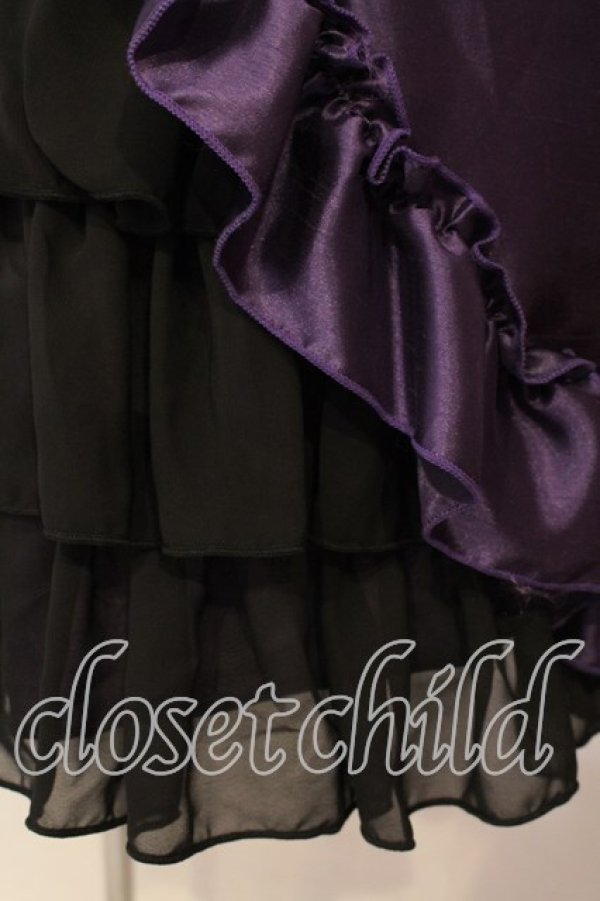 画像3: ATELIER PIERROT / バッスルコルセットジャンパースカート（202）  パープル O-26-01-05-004-EL-OP-IG-OS (3)