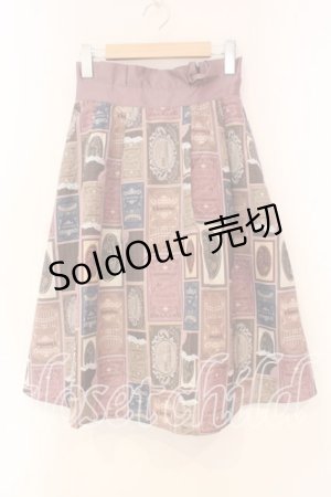 画像: axes femme POETIQUE / ショコラトリーサス付スカート【サスペンダー欠品】 M ピンク O-26-01-05-048-AX-SK-OW-OS