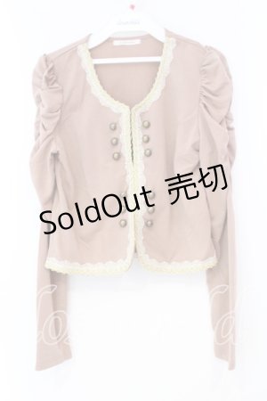 画像: axes femme / ナポレオン風カーデ M ピンク O-26-01-05-085-AX-TO-OW-ZT535