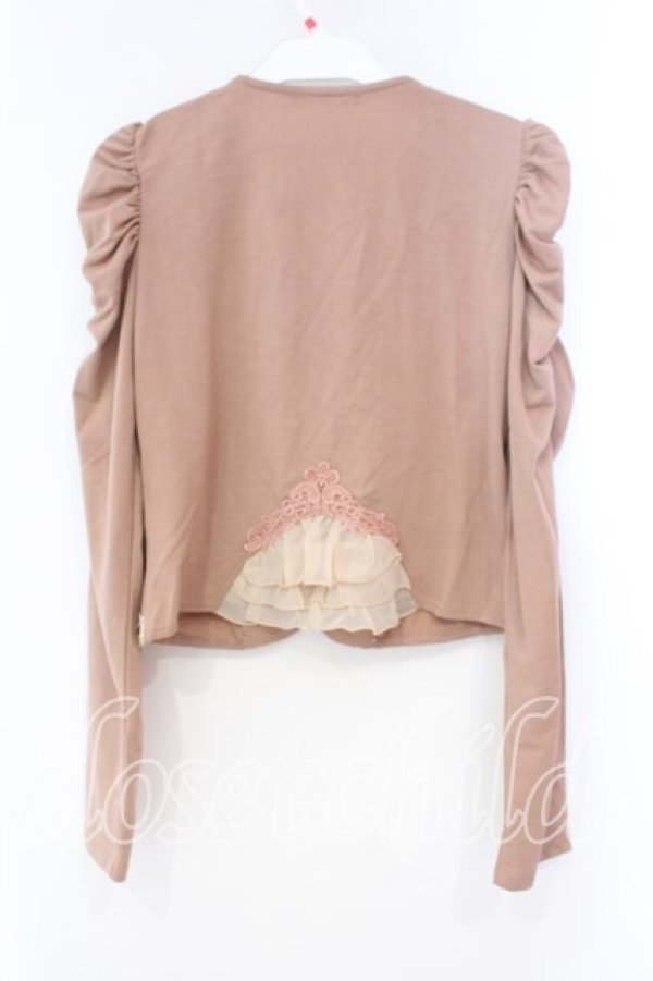 画像2: axes femme / ナポレオン風カーデ M ピンク O-26-01-05-085-AX-TO-OW-ZT0107X (2)