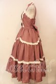 画像4: Chalmiere / クラシックドールジャンパースカートセット M ピンク O-26-01-05-010-0-OP-OW-OS (4)