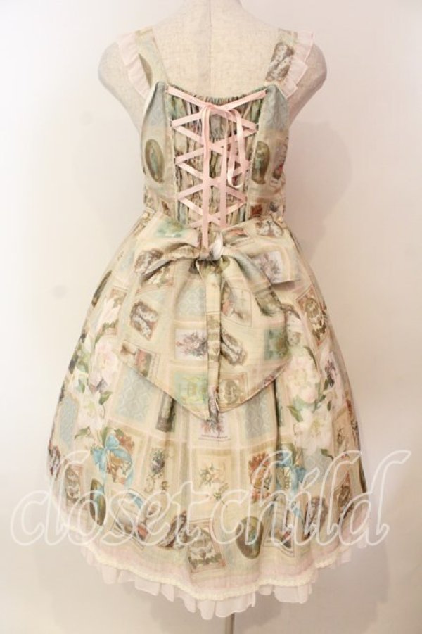 画像5: BABY,THE STARS SHINE BRIGHT / St.Mary Holy Card 柄 Lily ジャンパースカート  ピンク O-26-01-05-013-BA-OP-OW-OS (5)