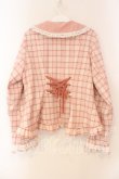 画像4: Chalmiere / タータンチェックジャケット M ピンク O-26-01-05-018-0-JA-OW-OS (4)