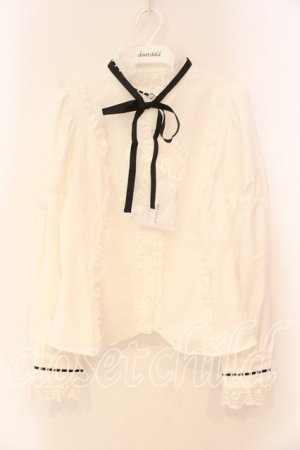 画像: Eri Aino's Collection / シャーロットの水曜日ブラウス M シロ O-26-01-05-019-0-BL-OW-ZT0107X