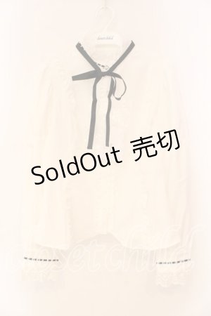 画像: Eri Aino's Collection / シャーロットの水曜日ブラウス M シロ O-26-01-05-019-0-BL-OW-ZT535