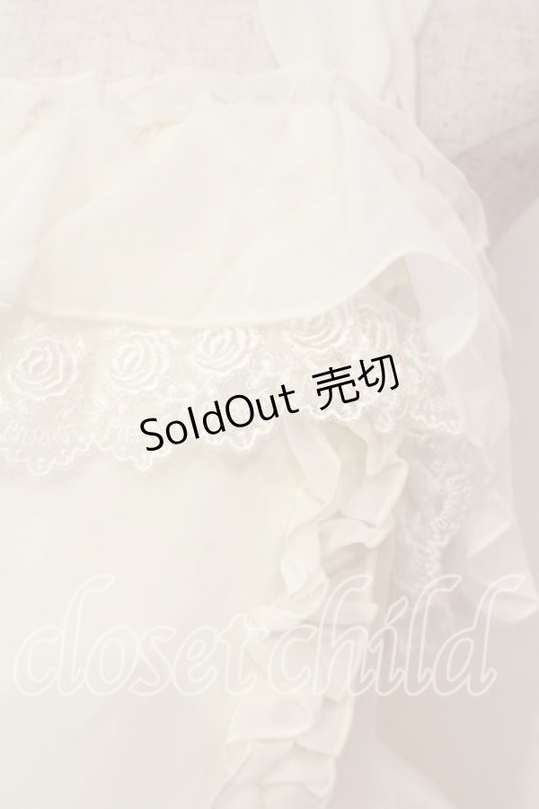 画像2: ATELIER PIERROT / ネージュ ドレス  オフホワイト O-26-01-08-021-EL-OP-IG-OS (2)