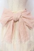 画像2: Vallee lys / チュールフリルスカート  ピンク×オフシロ O-26-01-08-025-GO-SK-IG-OS (2)