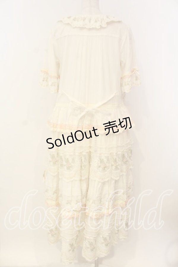画像6: PINK HOUSE / ロココレース使いワンピース  キナリ O-26-01-08-026-LO-OP-OW-OS (6)