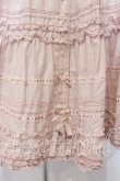 画像3: PINK HOUSE / ローンフリルティアードスカート  ピンク O-26-01-08-028-LO-SK-OW-OS (3)