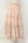 画像4: PINK HOUSE / ローンフリルティアードスカート  ピンク O-26-01-08-028-LO-SK-OW-OS (4)