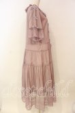 画像4: PINK HOUSE / ドットチュール×ローズチュールレース使いワンピース  ラベンダー O-26-01-08-030-LO-OP-OW-OS (4)