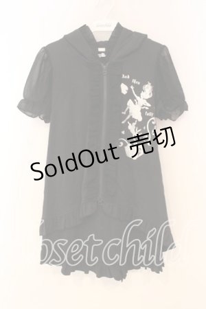 画像: PUTUMAYO / fallingALICEパーカー  ブラック O-26-01-08-035-PT-TO-IG-OS