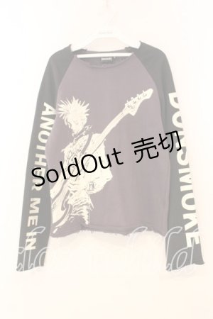 画像: DONSMOKE / × NANA ラグランカットソー S パープル O-26-01-08-041-0-TO-IG-OS