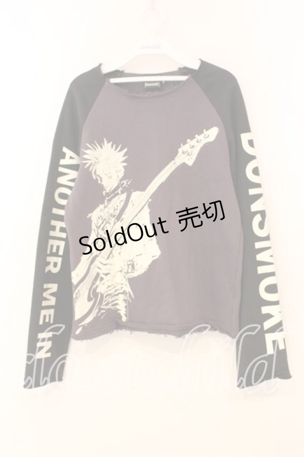 画像1: DONSMOKE / × NANA ラグランカットソー S パープル O-26-01-08-041-0-TO-IG-OS (1)