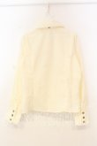 画像3: Kurumi Collaboration / ノエル・ド・メモワール ブラウス M 生成り O-26-01-08-042-0-BL-IG-OS (3)