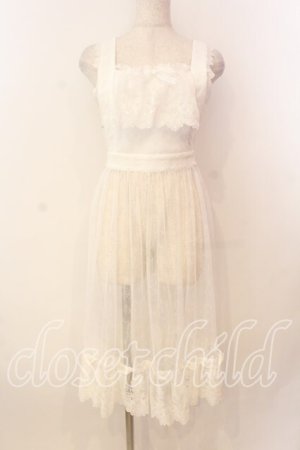 画像: ALICE and the PIRATES / レースタブリエ  シロ O-26-01-08-004-PA-OP-YM-OS