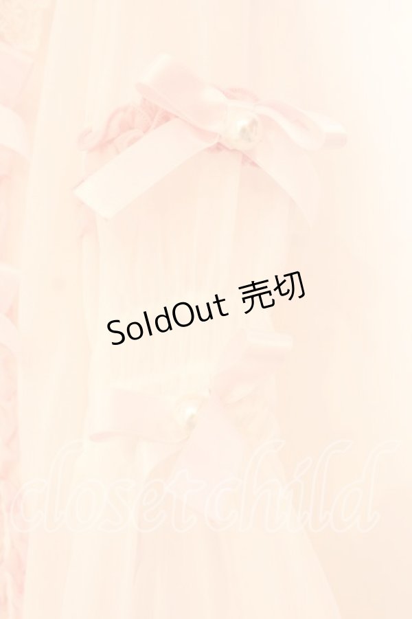 画像4: BABY,THE STARS SHINE BRIGHT / Milky sugar pearlブラウス  シロ×ピンク O-26-01-08-046-BA-BL-OW-OS (4)