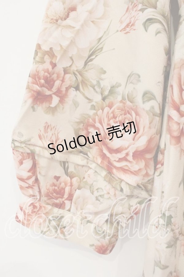 画像3: axes femme / ブルームフラワー柄ワンピース F キナリ O-26-01-08-050-AX-OP-OW-OS (3)