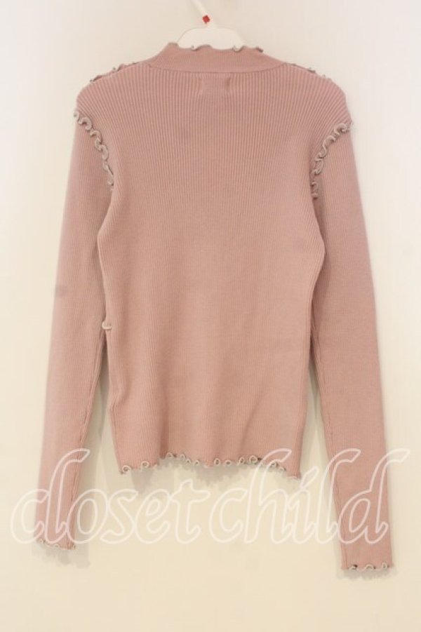 画像3: merry jenny / メロウリブニットトップス F ピンク O-26-01-08-053-LO-TO-YM-OS (3)